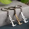 Portable 50mm Small Vernier Caliper Keychain Tool for Measurements In Jewelry Making and Engineering
