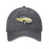 MGB Roadster In Pale Primrose Baseball Cap Thermal Visor Hat Beach Birthday Hip Hop Unisex Golf Wear Womens