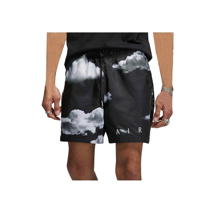 Jordan Cloud Print Sportovní Ležérní Šortky Pánské Spodní Díly Černé DM1377-010