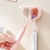 2Pcs Dustproof Toothbrush Holder Heart Shape Toothbrush Stand New Toothbrush Storage Rack  Couples