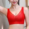 Thin Push Up Bra for Women Without Steel Rims Gathered Bra for Anti Sagging Oversized Bra