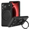 For Magsafe Magnetic 360°Rotating Metal Bracket Armor Phone Case for IPhone 18 Pro Max 15 16 17 Pro Max Plus 18 Pro Bumper Cover