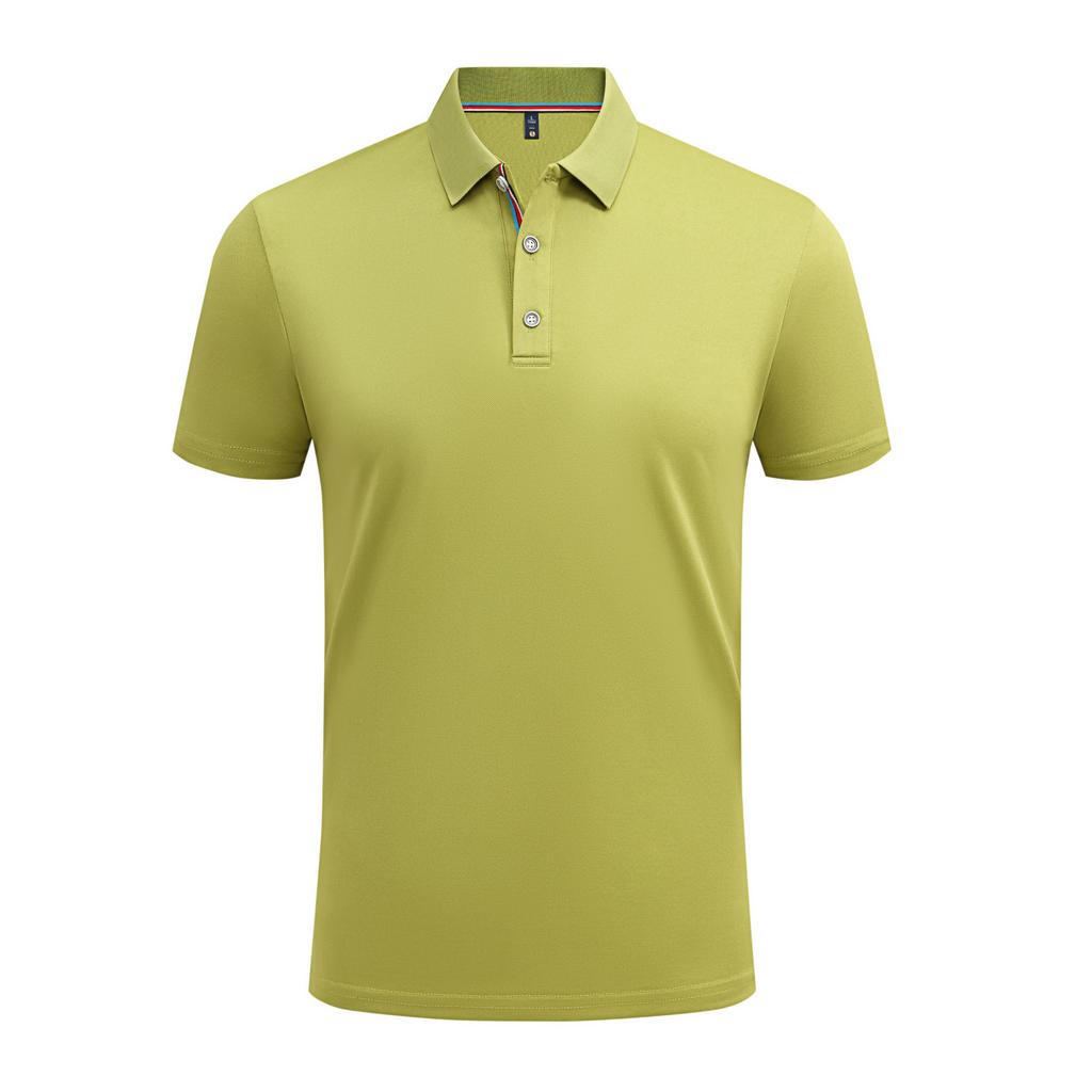 Men's and Women's Polo Shirts Summer New Lapel T-shirts Business Brands High-quality Moisture Wicking Trend Brands Short Sleeves