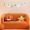 Halloween Ghost Pendant Halloween Ornaments Ghost Pendant 12PCS Halloween Door Hanger Sign For Window Wall Trees Outdoor Home