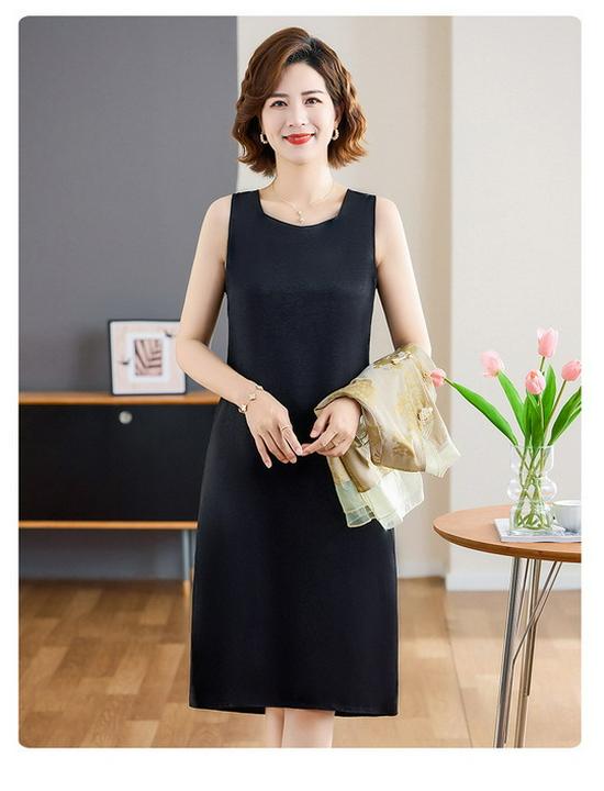 2026 Summer Retro Chinese Style Women's Two-Piece Dress Set with Frog Button Jacket