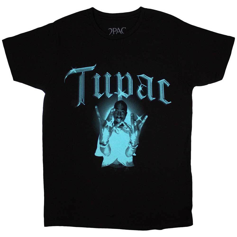 Tupac West Side T-Shirt Black New Unisex T-Shirt S