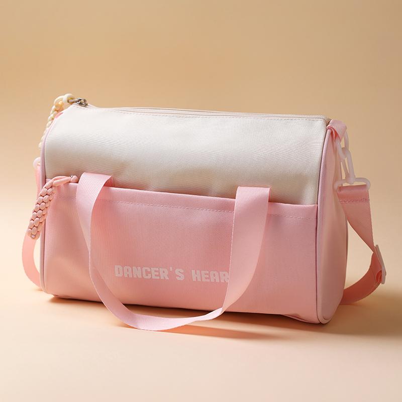 Kinder Tanz Ballett Tasche Große Kapazität Modetasche Kundenspezifische Tanztasche Kinder Reisetasche Spitzentasche für Mädchen Yoga Tasche