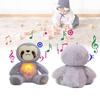 Artificial Cute Breathing Sloth Plush Toy Glow With Music Koala Gift Children