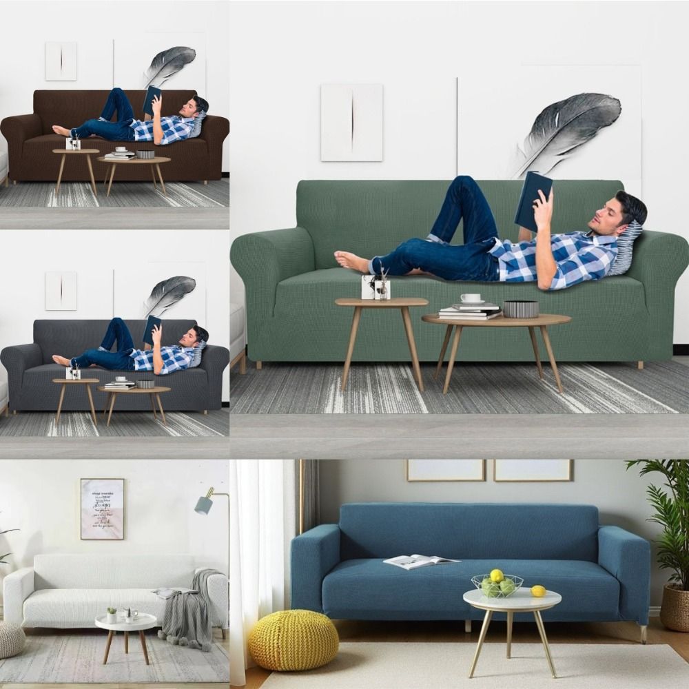 Washable Sofa Cover Thickened Furniture Protector High Elastic Couch Cover  for Home Decor