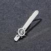 Pince à Cravate en Alliage pour Homme Mariage Cravate Cravate avec Strass Pince à Cravate pour Gentleman