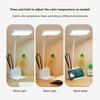LED Desk Lamp 3 Levels Brightness Dimmable Eye Protection Table Lamp With 360 ° Universal Hose USB Power Supply Night Light