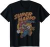 2026 Nowy Super Mario klasyczna grafika unisex 100% bawełna koszulka Są rozmiary dziecięce lato Unisexs moda Harajuku T-shirt