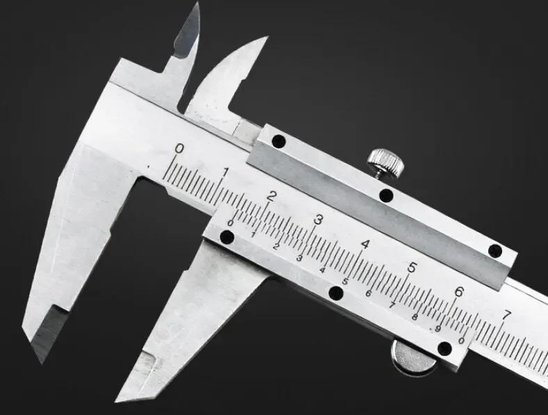 Stainless Steel Vernier Caliper 0-150mm Locking Screw Vernier Caliper Stainless Steel by BeBosLook
