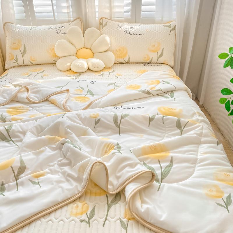 New Cool Feeling Silk Summer Cool Quilt Air Conditioner Summer Quilt