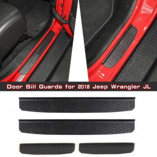 Защитные накладки на пороги для входа для Jeep Wrangler JL JLU 2018+/Gladiator JT +