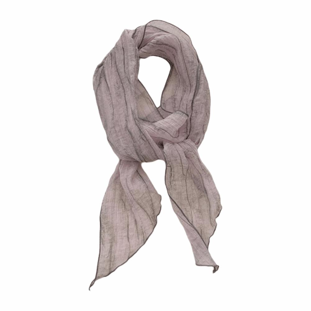 

Fashion Multicolor Scarves Thin Photo Props Neckerchief Versatile Scarf Neck Wraps Women фіолетовий