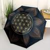Lotus Mandala Wall Art: Spiritual Decor for Your SpaceUmbrella, Portable 3-Fold Compact Umbrella for Men & Women Gift