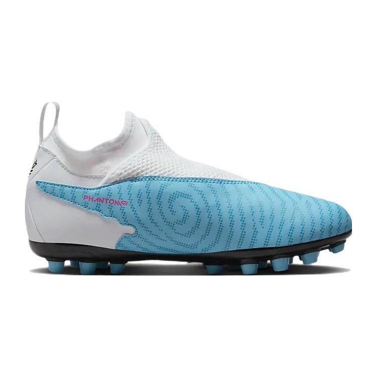 Nike Phantom GX Academy DF AG Fotballsko for kunstgress Barn Sneakers Hvit Blå DV3069-446