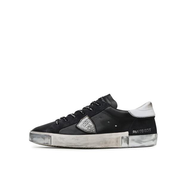 Мужские кроссовки Philippe Model Prsx prlu ma01 чёрные