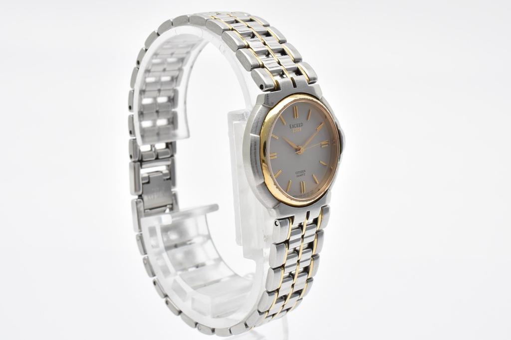 Used CITIZENWatches Gold Plated Women grayDial