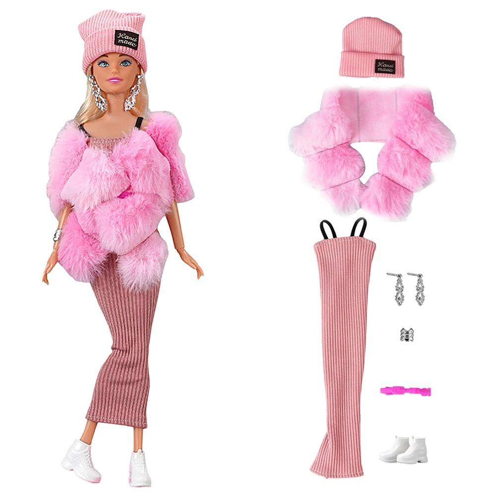 NK Official New Winter Clothing 1/6 Doll Accessories Fashion Lady 11.5 Inch Doll Clothes Modern Dress For Girl's Doll Gift JJ