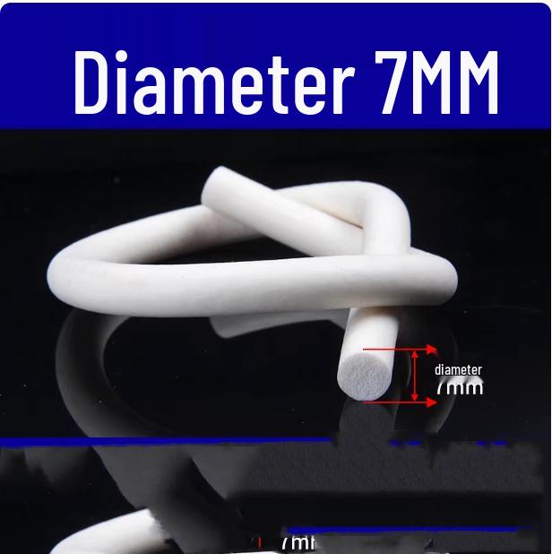 High-Temp Resistant Silicone Foam Rubber Strip - Anti-slip, Waterproof Sealing (2-5mm)