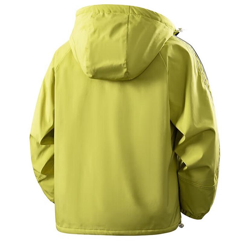JEEP SPIRIT Men's Hooded Thickened Fleece Lined Jacket