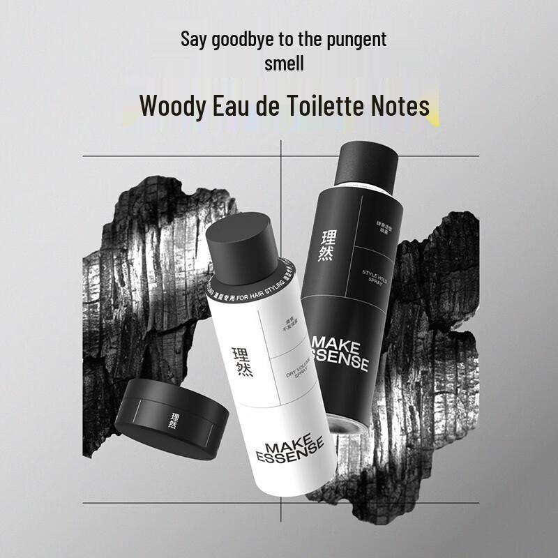 Riran Men's Strong Hold Hair Styling Gel Spray