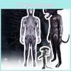 Romulus Alien Cosplay Xenomorph Predator Jumpsuit Adult Kids Costumes Bodysuits