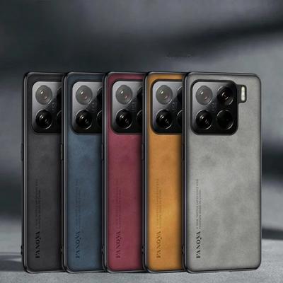 Custodia in pelle PU opaca per Xiaomi 15, per Xiaomi 15 Pro, 14T, 14 Ultra, 13T Turbo4, POCO X7Pro, custodia morbida antiurto