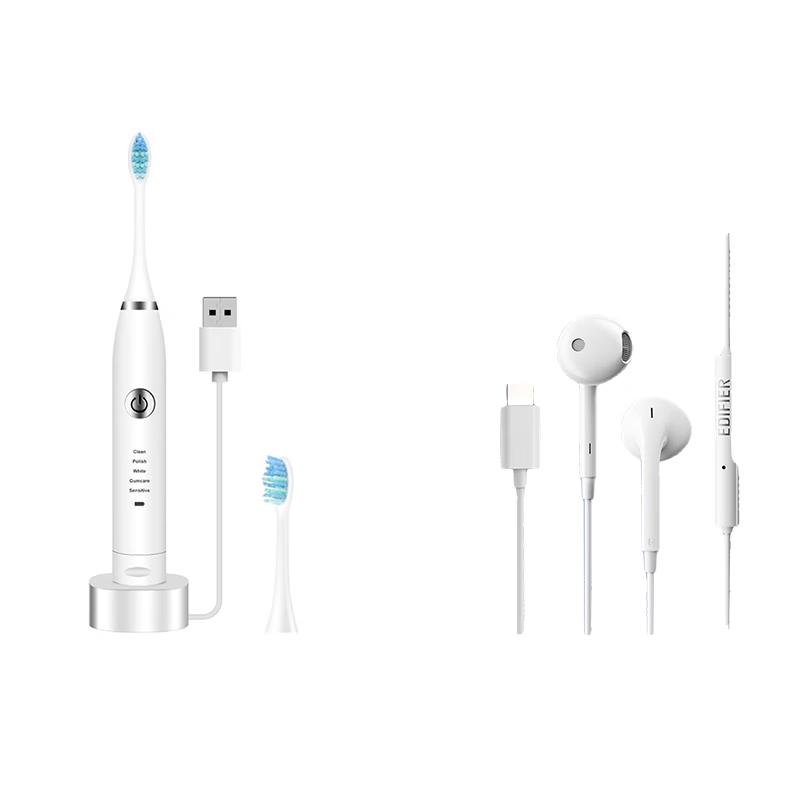 

Migo MX615 Electric Toothbrush & H180Plus Type-C Headset Combo