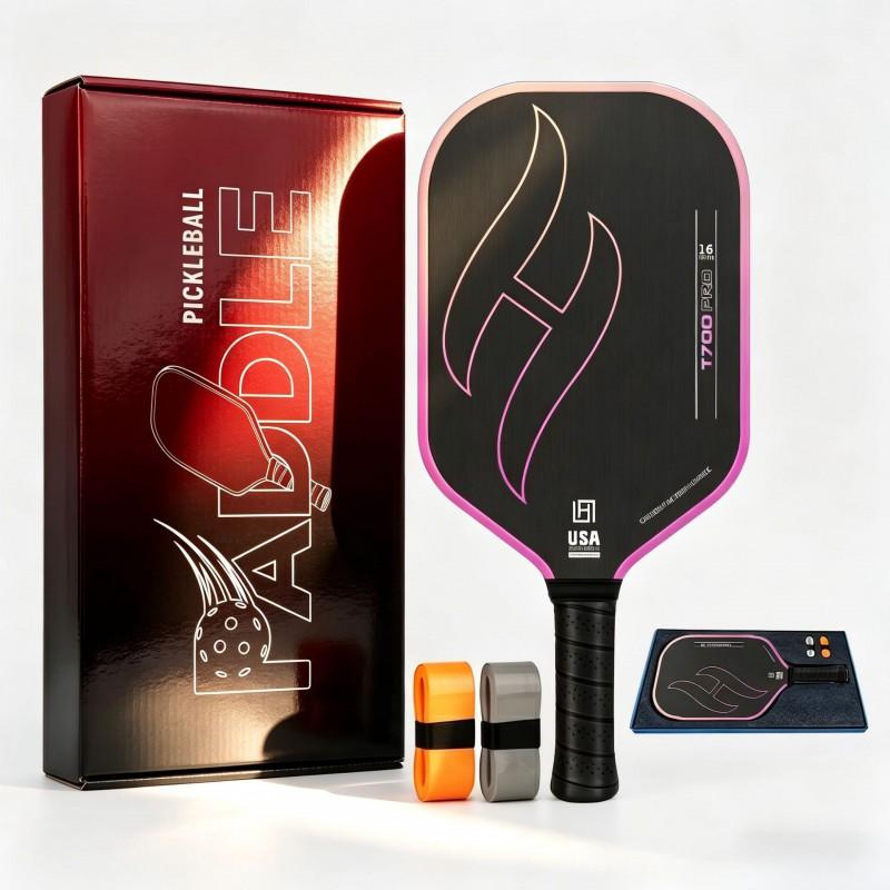 Carbon Fiber T700 Pickleball Paddle Set Advanced Players