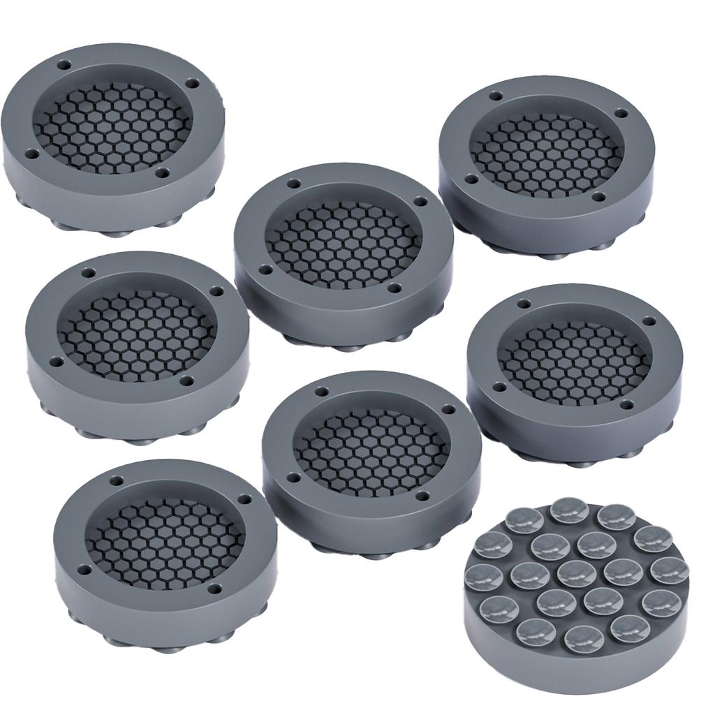 Anti-Vibration Washing Machine Feet Pad Silicone Non-Slip Mat Universal Silent Heightened Mat Refrigerator Feet Fixed Pad