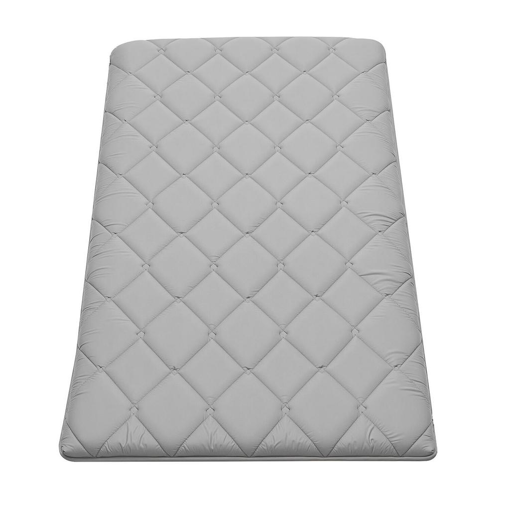 Japanese Tatami Mat, Twin Size Foldable Japanese Tatami Mattress, Futon Mattress with Storage Bag & Fastener, 9-Layer Floor Mat for Sleeping, Dorm,