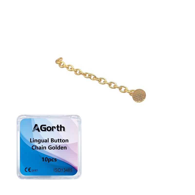 10pcs Dental Orthodontics Traction button chain