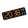 Multifunctional Electronic LED Table Clock with Time Week Temperature Display 2 Alarms 12/24 Hour Format Snooze Function