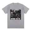 Funny Say Happiness Without The Ha Skeleton Meme Tshirts Men Fashion Vintage Short Sleeve Top pure Cotton Cozy Tshirt