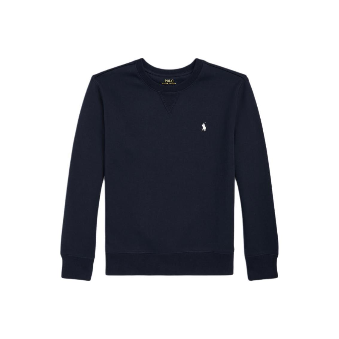 

Polo Ralph Lauren Double-Sided Knit Crew Neck Pony Embroidered Long Sleeve Sweatshirt Kids Sweatshirt CWPOKNIY8020563-410 S