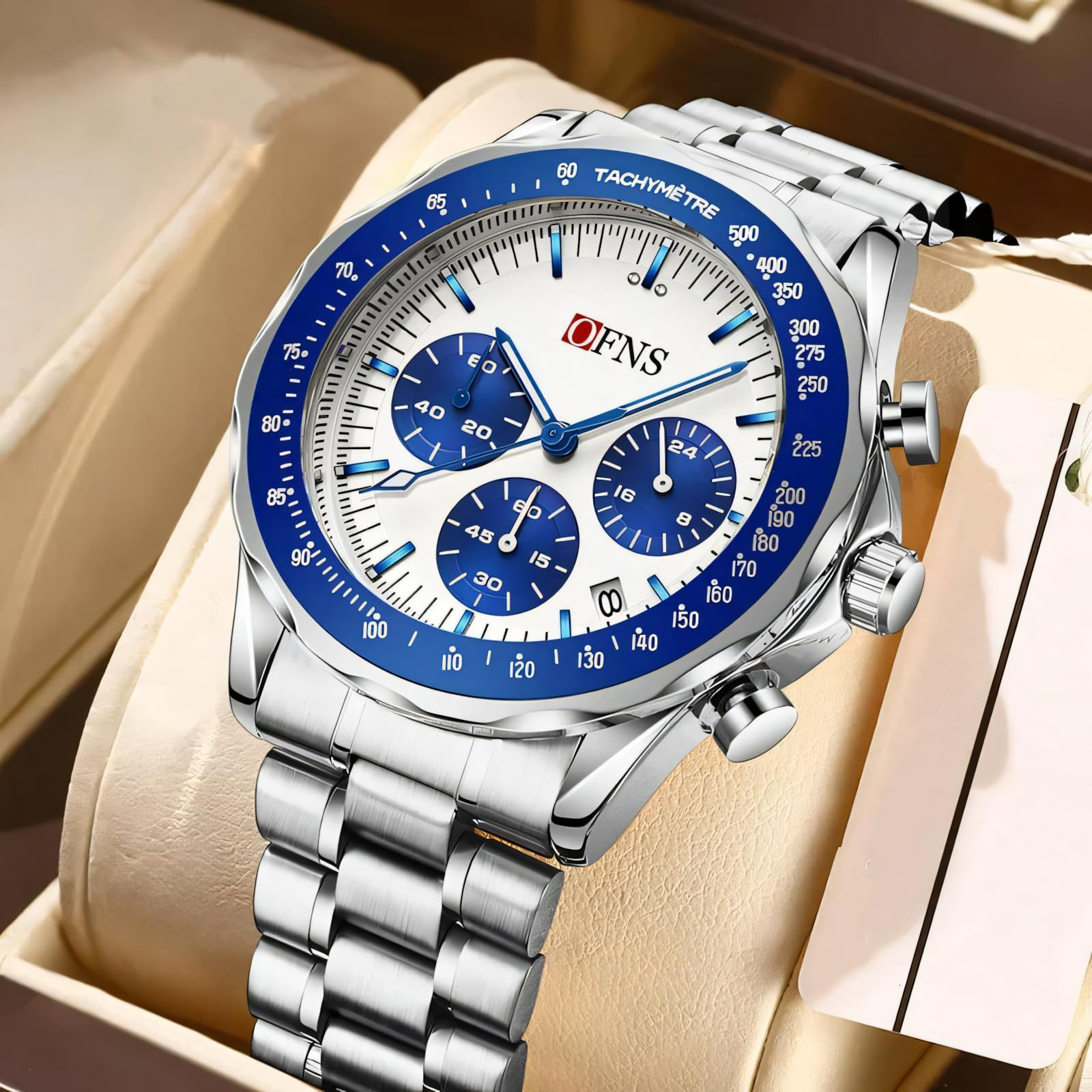 Original Fashion Men s Watch Waterproof Chronograph Date Men s Watches Stainless Steel Quartz Watch Men s Sports Wristwatch