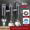 Multi-Functional 3-Way Washing Machine Water Inlet Valve and Connector