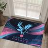 Crystal Palace Football Design Crystal Velvet Carpet Cozy Non?Slip Printed Rug For Bedroom Living Room Entrance