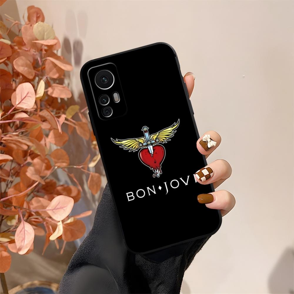 

B-BonS JoviS Band Phone Case Fundas For Xiaomi 15 14 12 Lite Pro 13 11t POCO X5 M6 M5 X6 X3 F5 F6 Pro Cover POCO M6 Pro