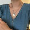 Light Luxury Titanium Steel Letter Necklace - Women's Cold Style Hip-Hop Chain