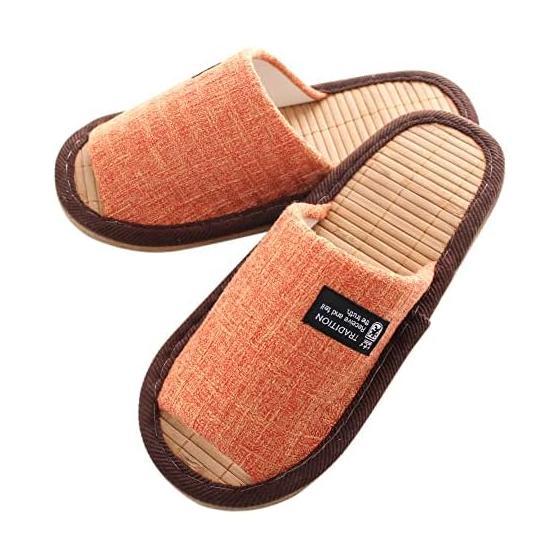 [Strong] Slippers for Summer Traditional Bamboo Slippers Bamboo