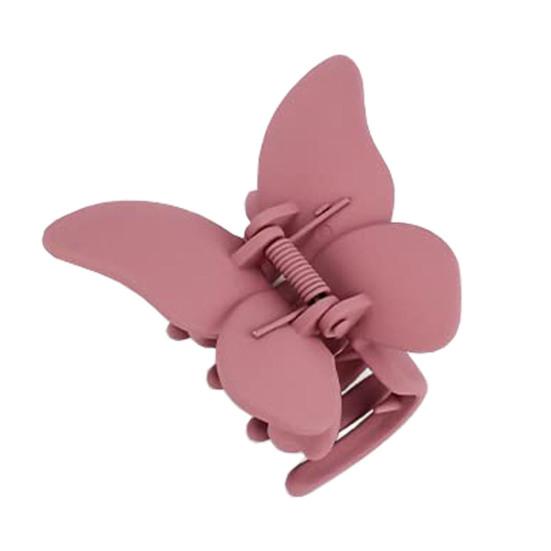

Hair Claw Butterflies Painted Women Frosted Anti-Fall Chic Barrettes Headwear purplish червоний колір