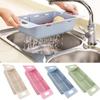 Adjustable Dish Drainer Sink Drain Basket Washing Vegetable Fruit Plastic Drying Rack Kitchen Accessories Organizer