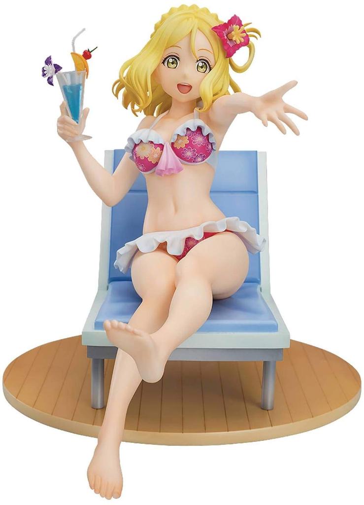 With Fans! Love Live! Sunshine!! Mari Ohara Blu-ray Jacket Ver. 1/7 Scale ABS & PVC Pre-painted Figure