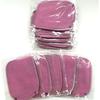 Nonwoven Disposable Eye Masks, 10-Piece Set, Individually Wrapped, Pink
