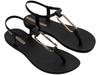 Ipanema Class Modern Sandal Fe Black/Gold [83768 BN541] size 37