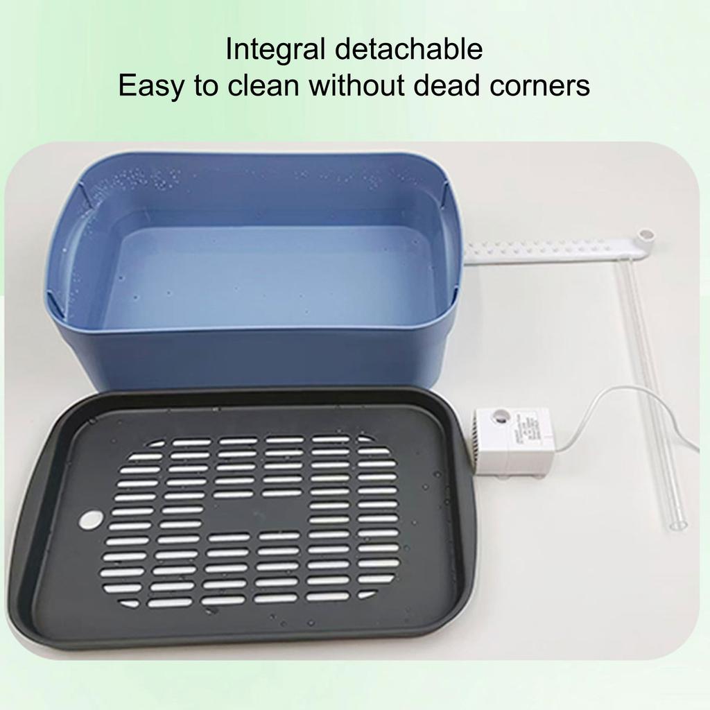 Automatic Water Circulation Bird Bath Basin for Washing In Various Occasion Home Use Easy Installation for Parrots